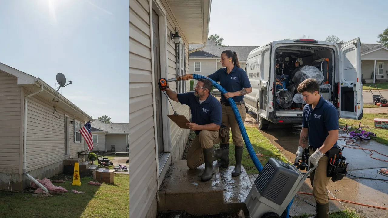 Ceiling Water Damage Restoration in Summit, AR near me