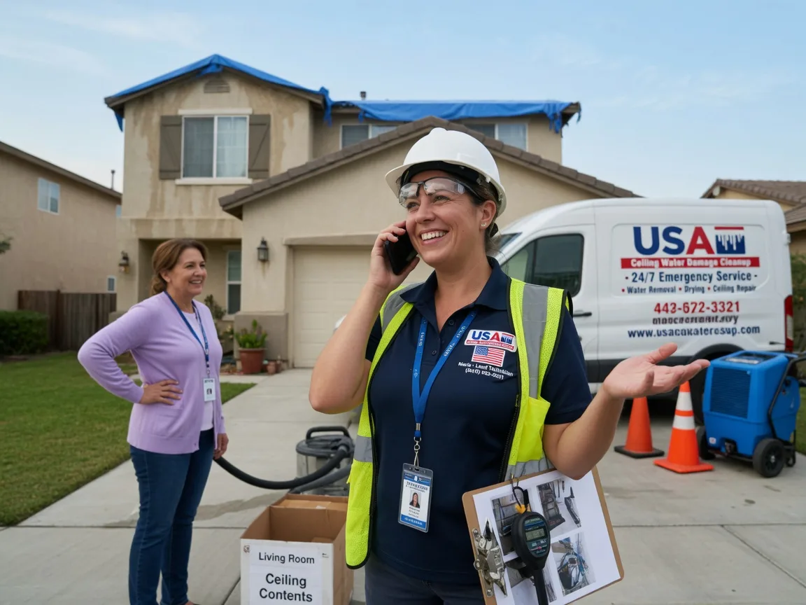 Ceiling Water Damage Restoration Summit, AR FAQs